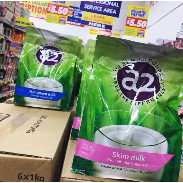 Sữa A2 Tách Béo Skim Milk Powder