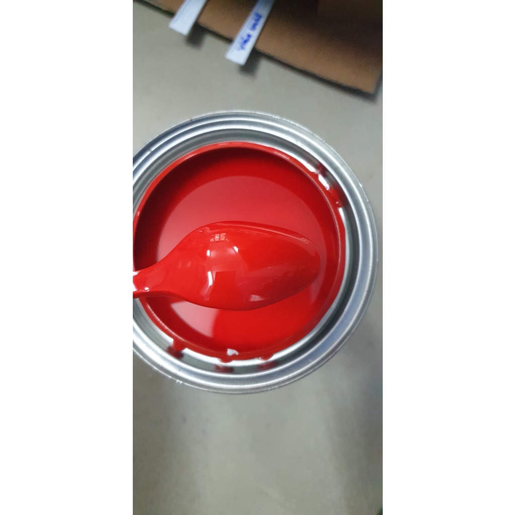 QP1134/QA304 Sơn màu đỏ cờ đỏ tươi 1K Autopaint lon 1 Lít nước sơn cho oto xe máy SONQUANGPHU8856