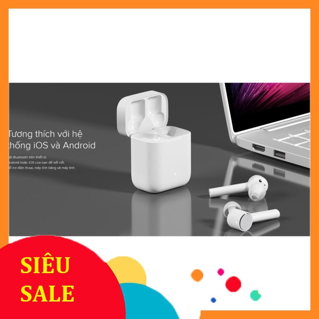 [SiêuRẻ] [Bản Quốc Tế] Tai Nghe MI TRUEWIRELESS EARPHONES TRẮNG (WHITE) - Bảo Hành 6 Tháng -Shop Thế Giới Điện Máy .