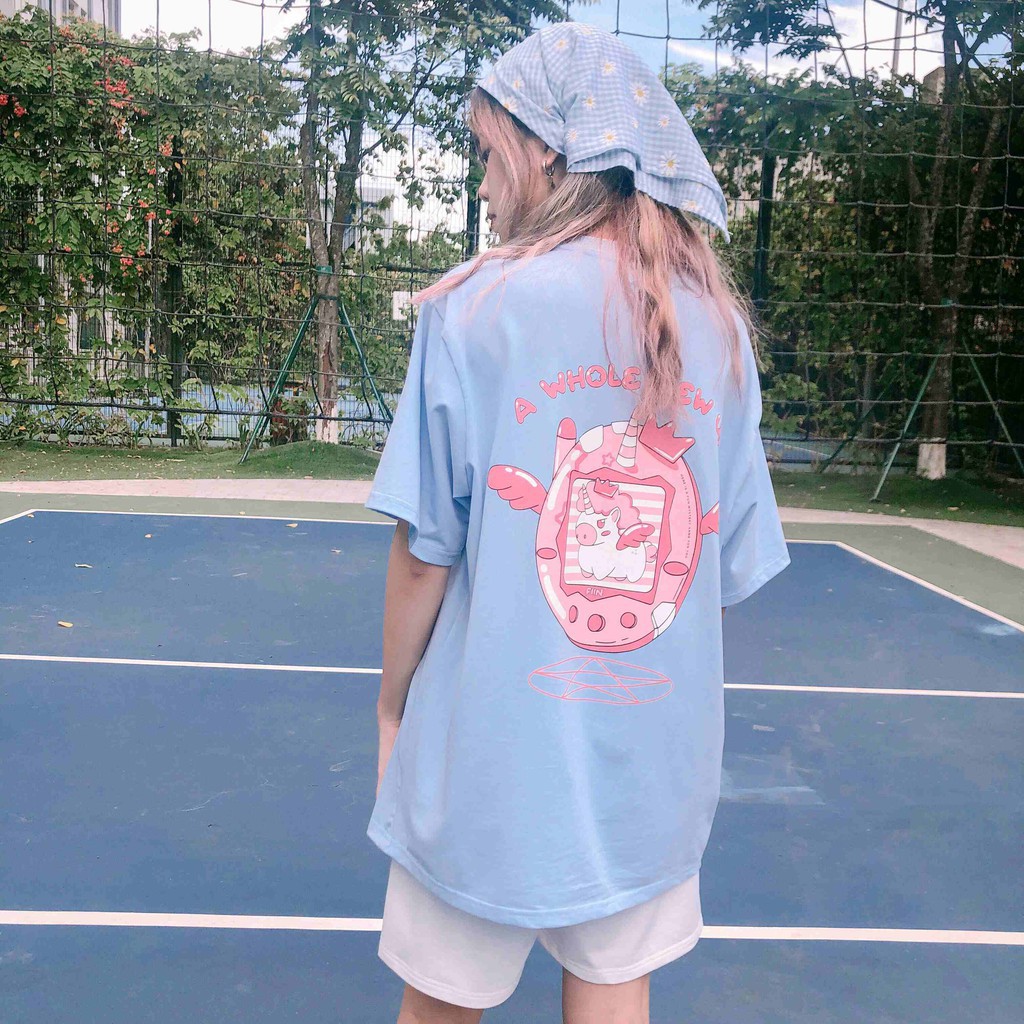 🦄UNICORN COLLECTION🦄 Áo thun tay lỡ A WHOLE NEW UNI - Made by Fiin