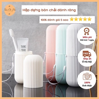 Hộp đựng bàn chải đánh răng Tiệm Cô Hìn tiện lợi đi du lịch công tác ship 1h lỗi 1 đổi 1
