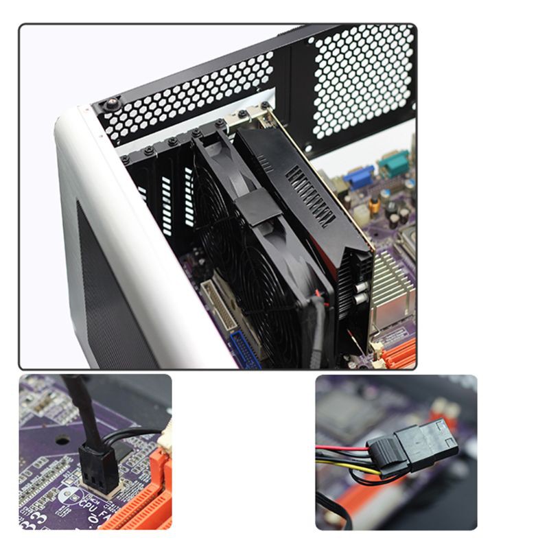 Quạt Tản Nhiệt Cho Card Đồ Họa Vga 80mm