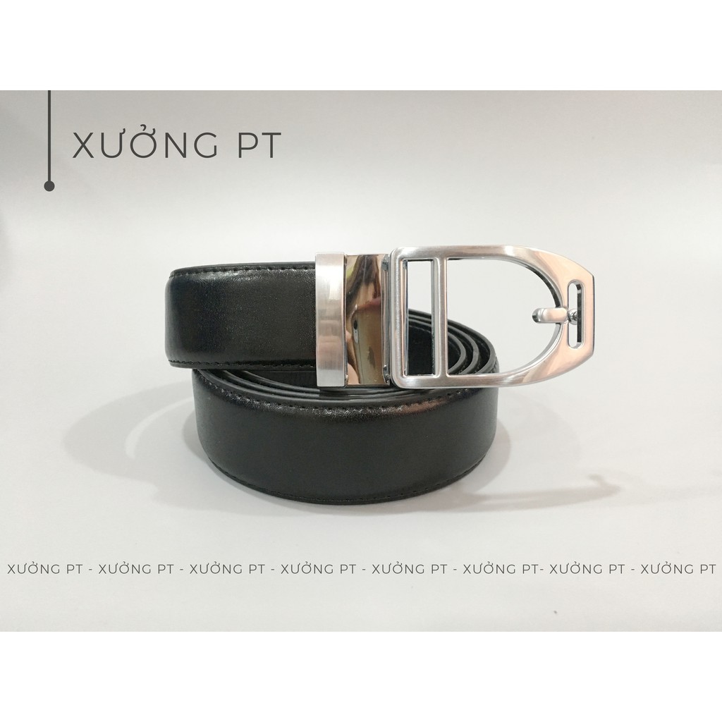 Thắt lưng dây nịt nam da PU BM01 Khóa bấm Cao Cấp - 2 màu vàng , bạc sang chảnh