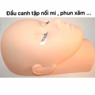 Đầu Giả Học Nối Mi - Mi Tập Nối