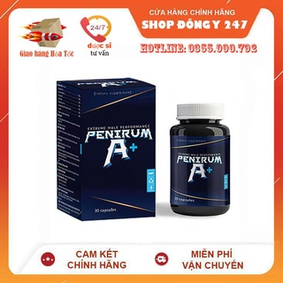 ✅ Viên Uống Sinh Lý Penirum A 👍[Freeship] ❤️ – Tăng Phong Độ Nâng Bản Lĩnh – Chính Hãng Hộp 30 Viên Phiên Bản Cải Tiến