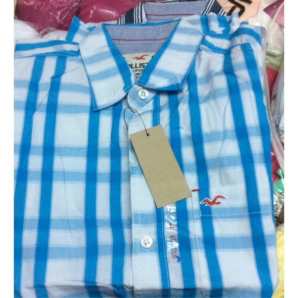 # Áo sơ mi HOLLISTER Tay ngắn sọc phối 149k