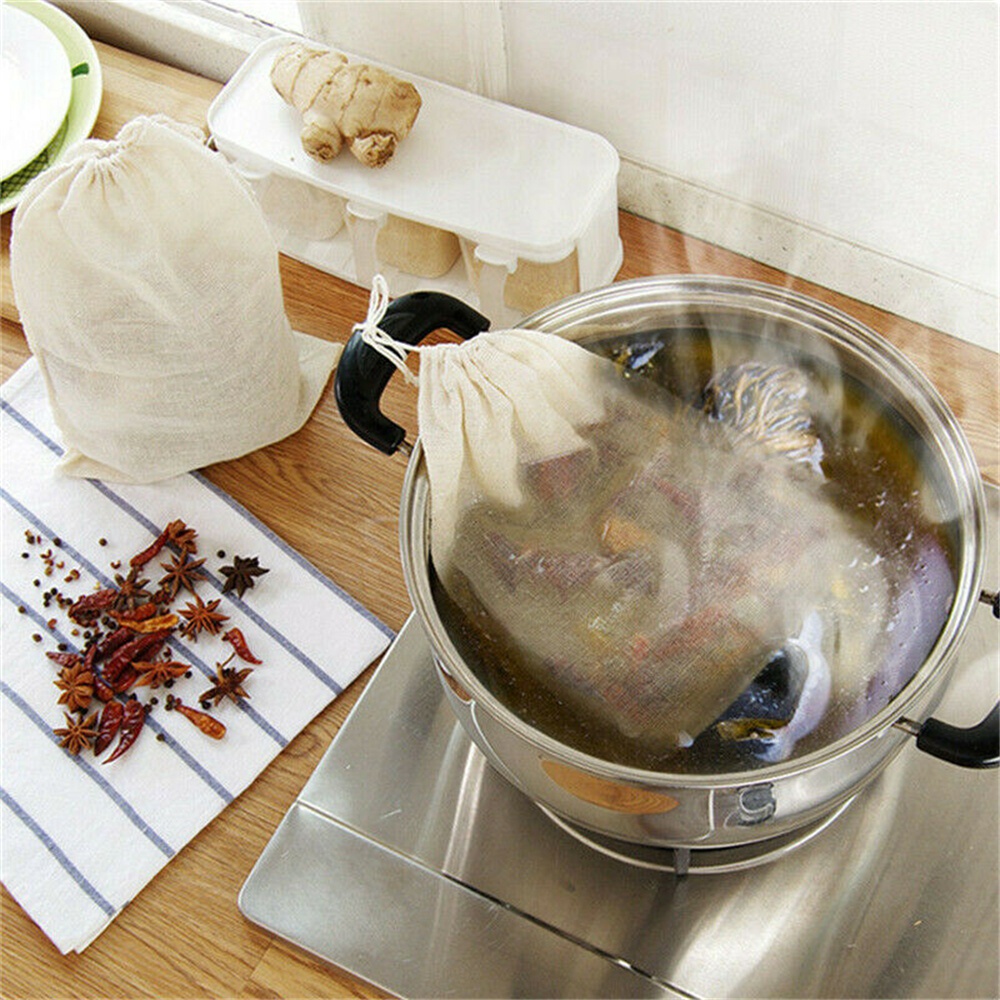 Set 3 túi lọc sữa cà phê trà hạt đa năng tiện dụng