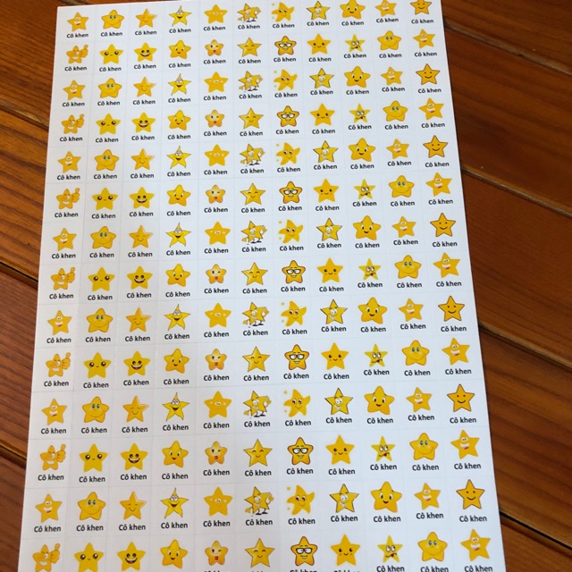 Sticker tiếng việt khen