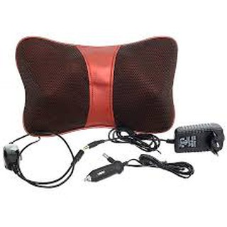 Gối massage hồng ngoại 6 bi đảo chiều