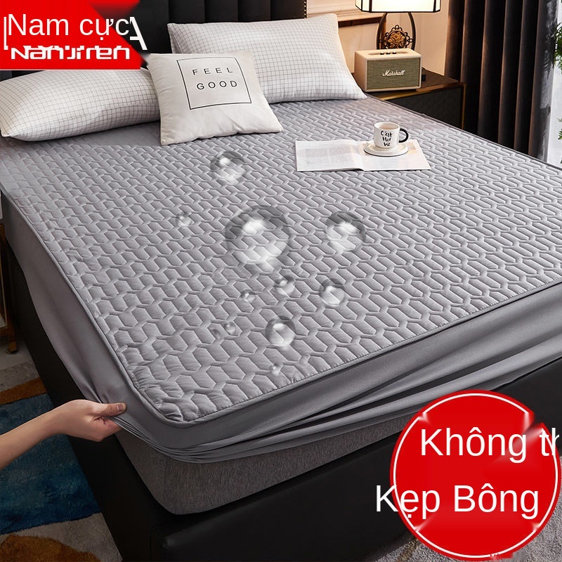 Ga trải giường không thấm nước Nam Cực khăn trải giường một mảnh chống thấm nước tiểu nệm thoáng khí Tấm trải giường dày