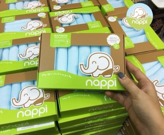 Khăn sữa Nappi set 6c dành cho bé, chất liệu an toàn cho trẻ 112