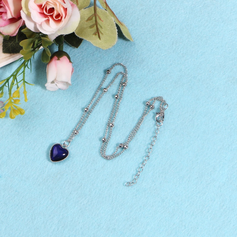 Dây Chuyền Mặt Trái Tim Thay Đổi Màu Sắc Theo Nhiệt Độ