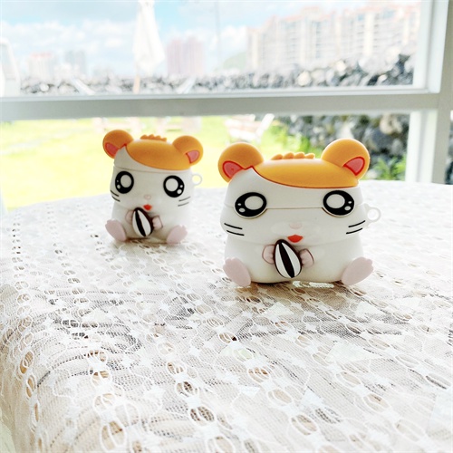 Vỏ Bảo Vệ Hộp Sạc Tai Nghe Airpod 1 2 pro Bằng Silicon Họa Tiết Hoạt Hình Anime Dễ Thương