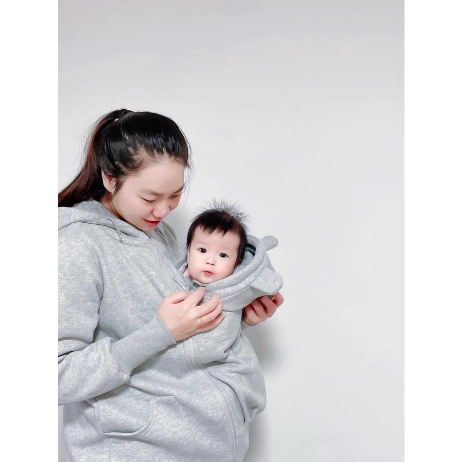 Áo đôi mẹ và bé, áo khoác nỉ, len chui đầu