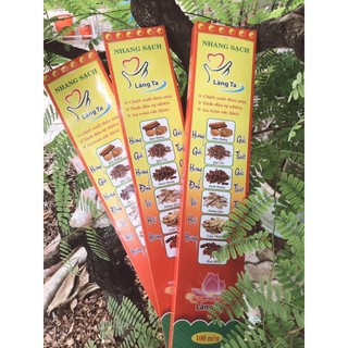 Nhang sạch làng ta Bắc thảo hộp 100 que