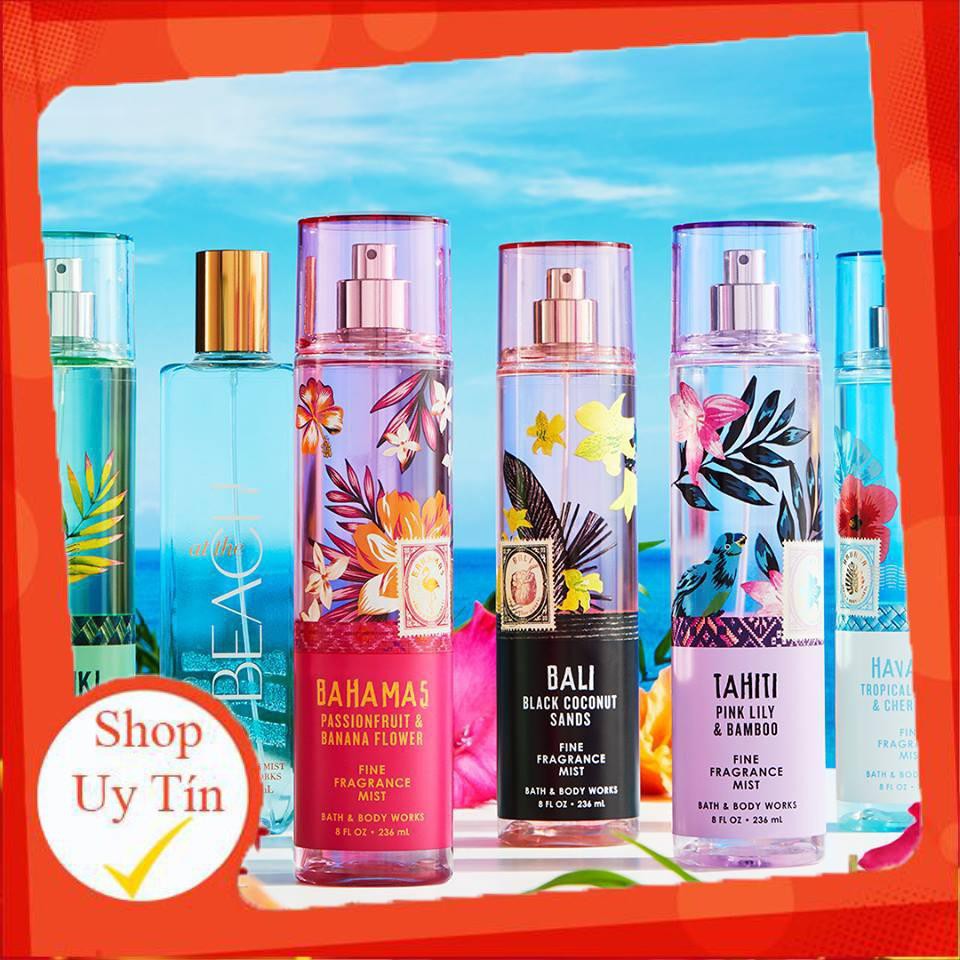 Xịt Thơm Bath & Body Works Fine Fragrance Mist - NEW TROPICAL 2019 🍭Hot🍭