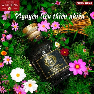 Tinh Dầu Thơm Phòng WIACHNN Thiên Nhiên Que Gỗ Tự Khuếch Tán Đen Huyền Thoại Chai 50ml KT11