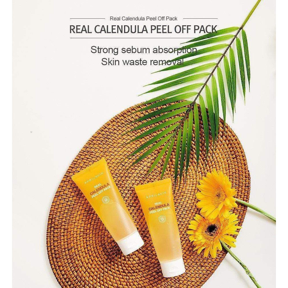  Mặt nạ lột tẩy tế bào da chết Aprilskin Real Calendula Peel Off Pack 100g | BigBuy360 - bigbuy360.vn