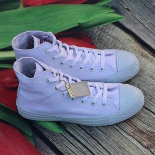 Giày Sneaker Chuck 2 Trắng Nam Cổ Cao ZRF