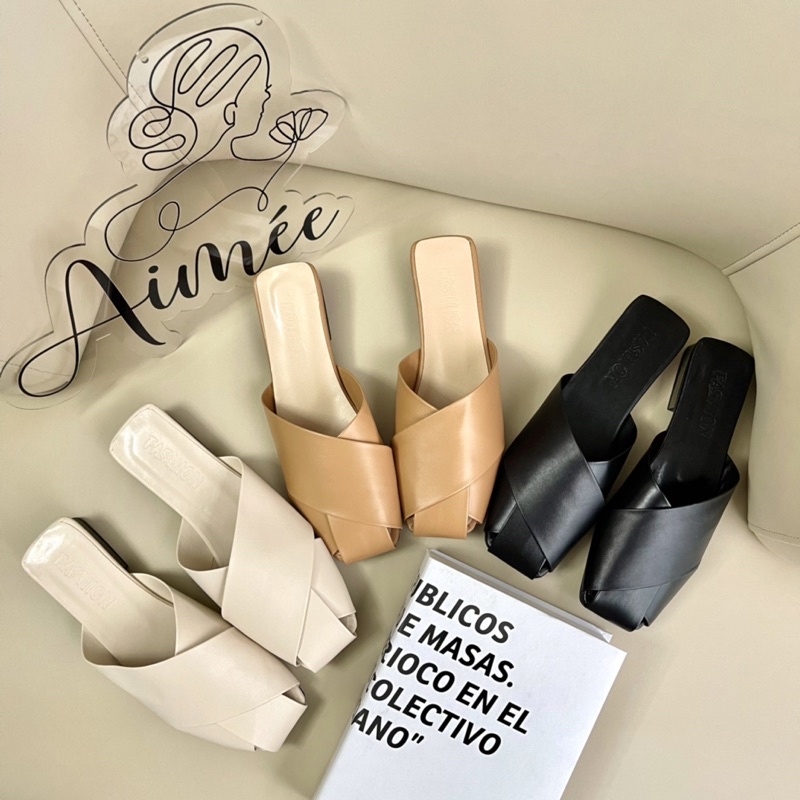 Sục Da Mềm Đế 2 Phân Phiên Bảng Chéo Mang Cực Êm (Hàng Quảng Châu Full Box)