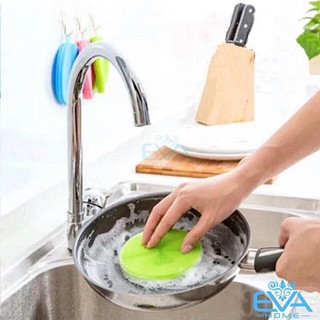 Combo 3 Miếng Rửa bát Bát Silicon Có Quai Treo