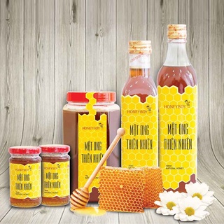 Mật ong honeyboy thiên nhiên 100ml - 250ml - 500ml - 1kg