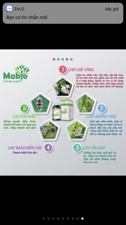 Viên uống lợi sữa Mabio