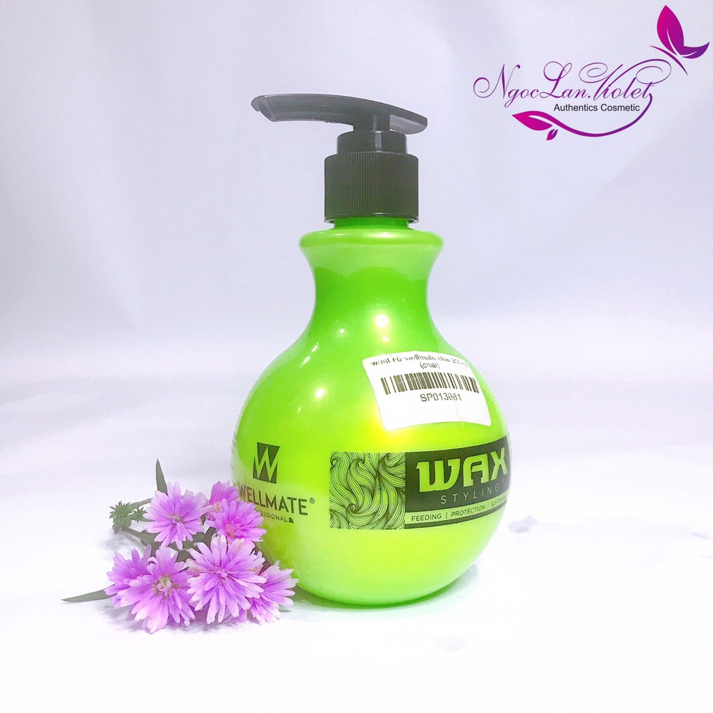 Wax tóc tạo kiểu dành cho tóc uốn wellmate