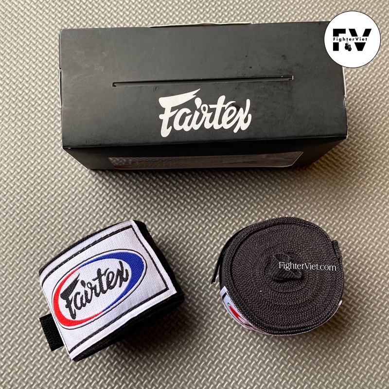 Băng Quấn Tay Handwraps Fairtex 4,5m Đen băng Đa Cao Cấp