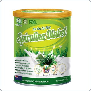 Sữa Non Tảo Nhật Spirulina Diabet- Giúp Tăng Cường Sức Đề Kháng