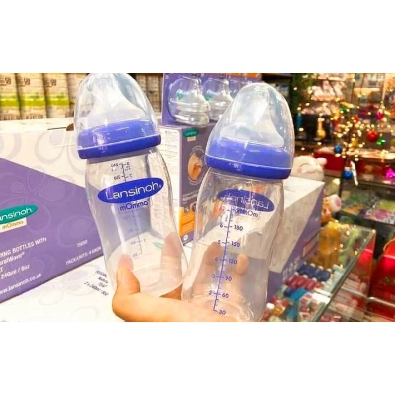 Bình sữa lansinoh chính hãng 240ml