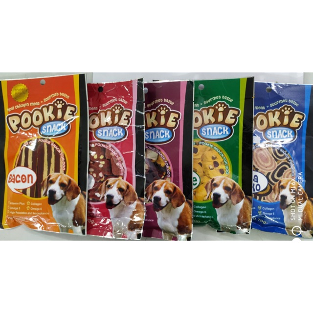 Combo 5 gói pookie snack 70 gam