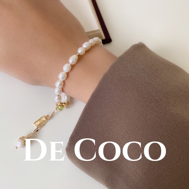 Vòng tay hạt trai nước ngọt De Coco decoco.accessories