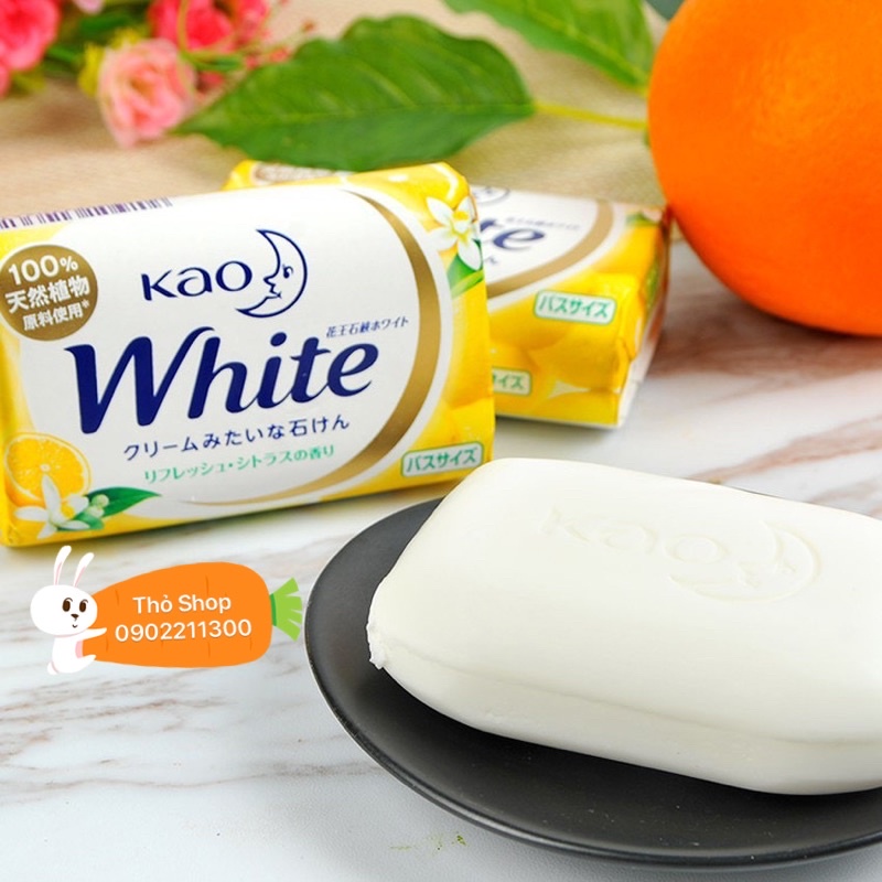 Xà phòng Kao White 130g Nhật Bản