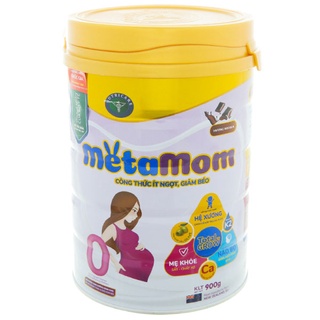 Sữa bột hương socola Nutricare MetaMom lon 900g