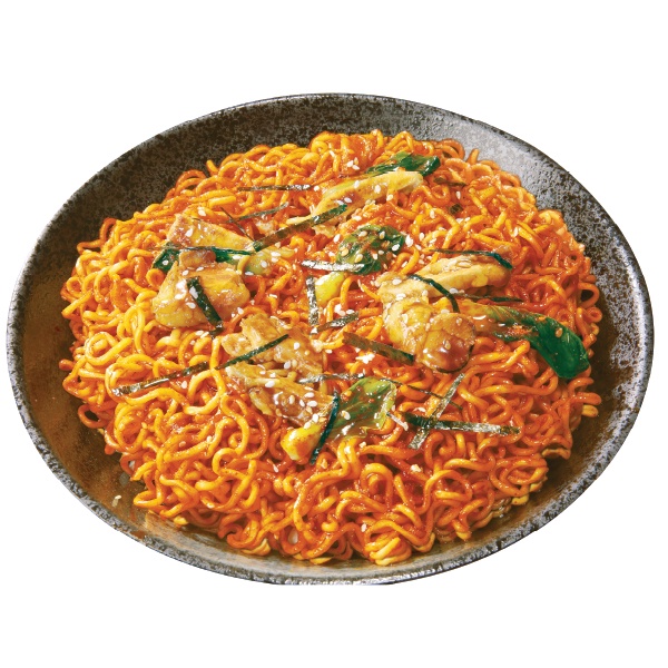 1 gói mì cay Nissin vị gà cay, vị phô mai, vị trứng muối