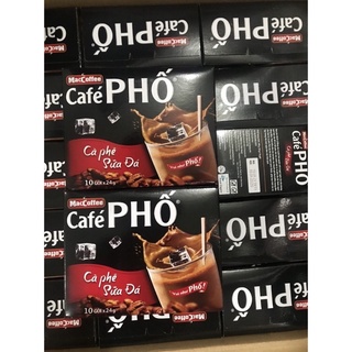 Cà Phê Phố Sữa Đá 3in1 hộp 10 gói