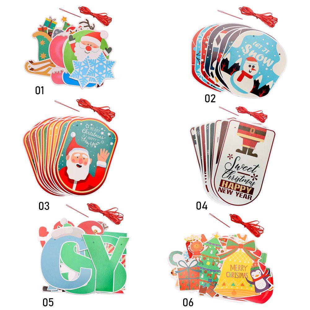 Dây Treo Trang Trí Giáng Sinh Chữ Merry Christmas