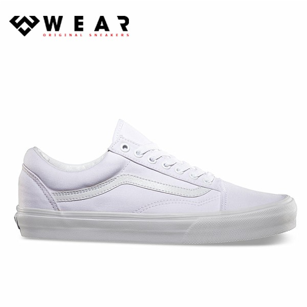 Giày Sneaker Unisex Vans Old Skool All White - VN000D3HW00