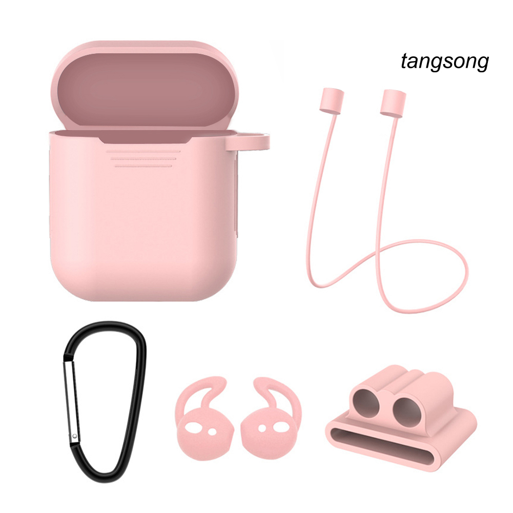 Set 5 Ốp Lưng Silicon Chống Sốc Cho Air Pod 1 / 2