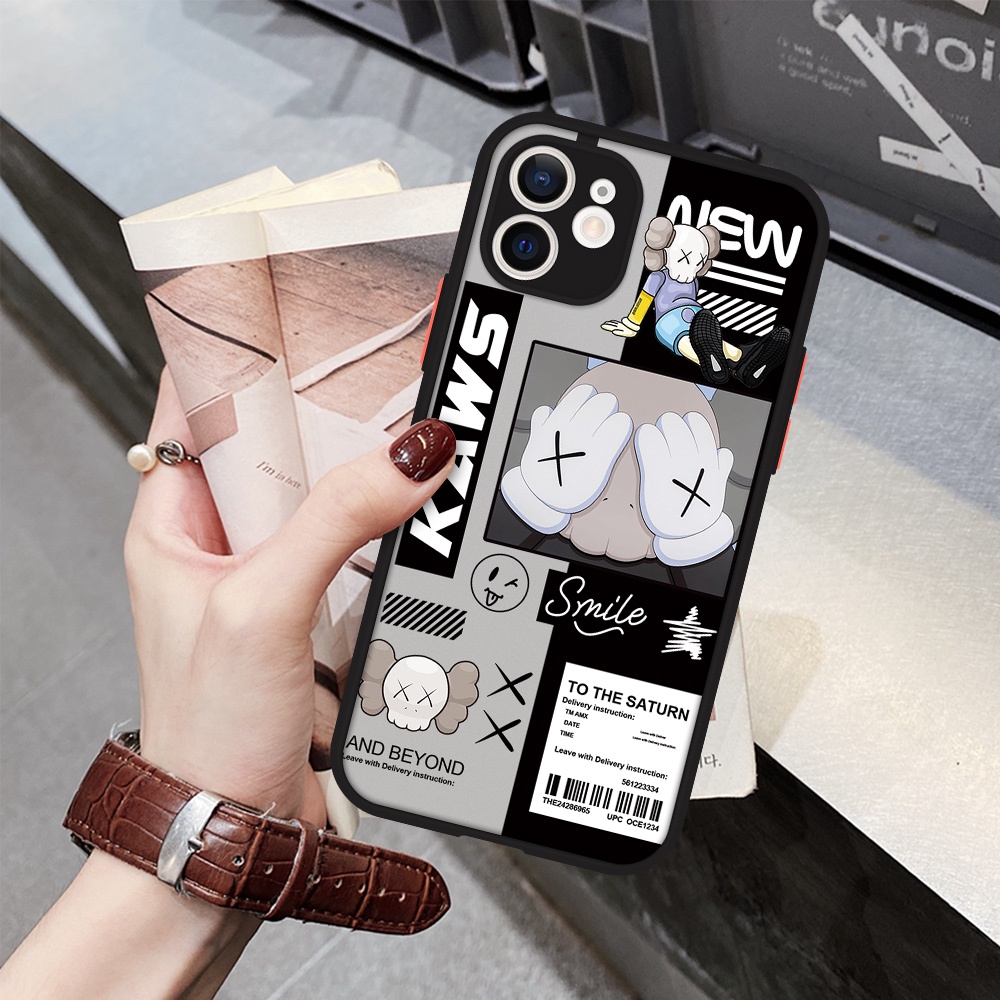 Ốp điện thoại mềm in hình KAWS hoạt họa cho Samsung A21 A20S A12 A10 A42 A10S A70 A20 A30 A11 A21S A32 A02 A52 M11 M02