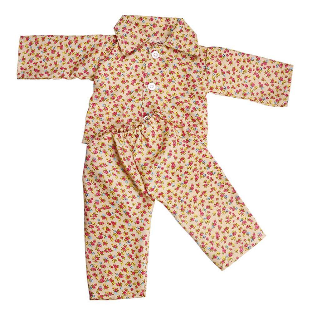 Bộ Đồ Ngủ In Họa Tiết Hoạt Hình Thời Trang Cho Búp Bê 18Inch