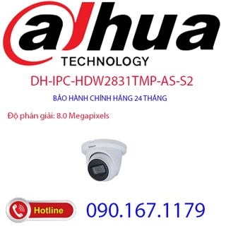 Camera ip starlight 8mp dome dahua dh-ipc-hdw2831tmp-as-s2