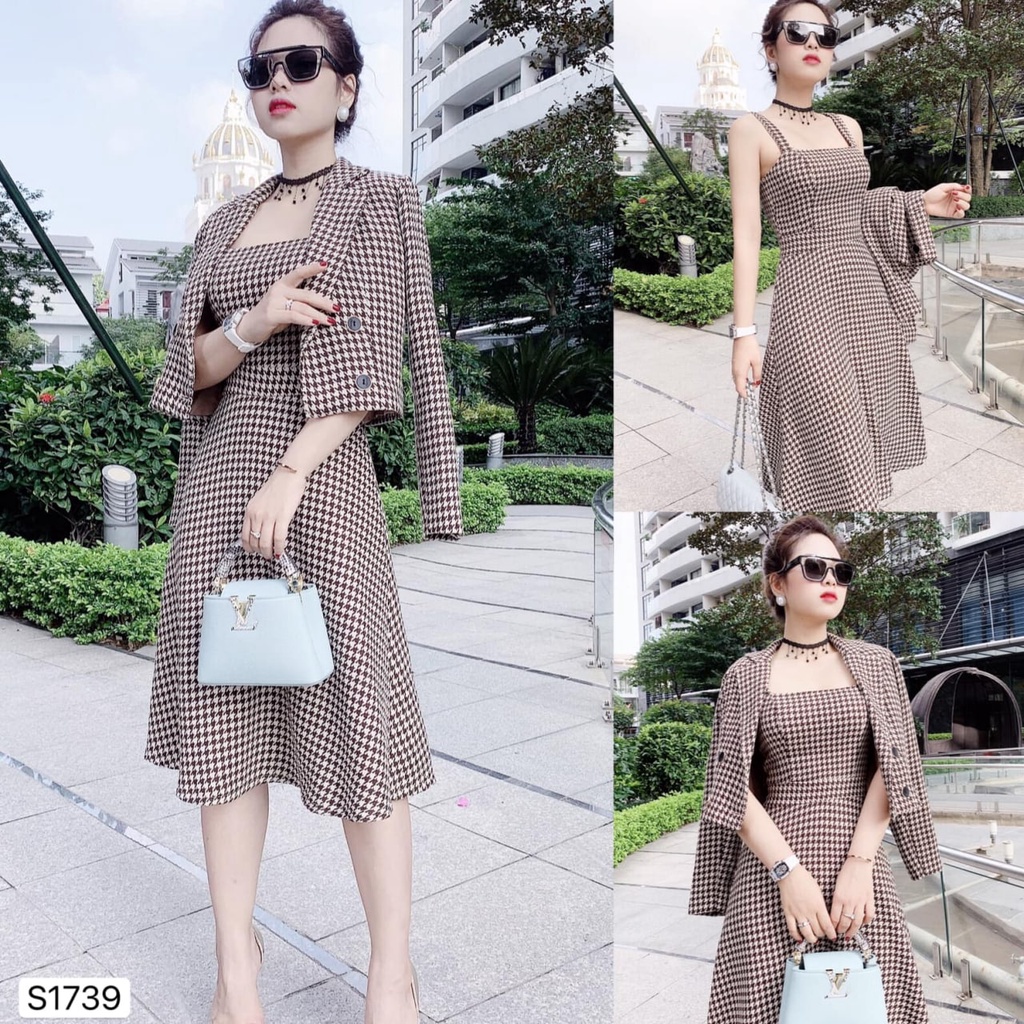Set dạ thiết kế ziczac S1739 - HELASHOP