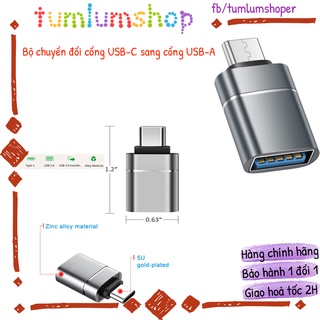 Đầu chuyển usb type c sang usb 3.0 otg