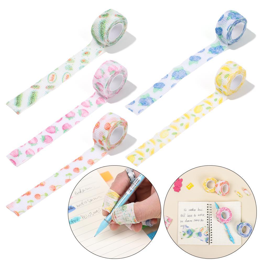 KUNHEV Băng Quấn Bảo Vệ Ngón Tay Co Giãn Nhiều Màu Sắc