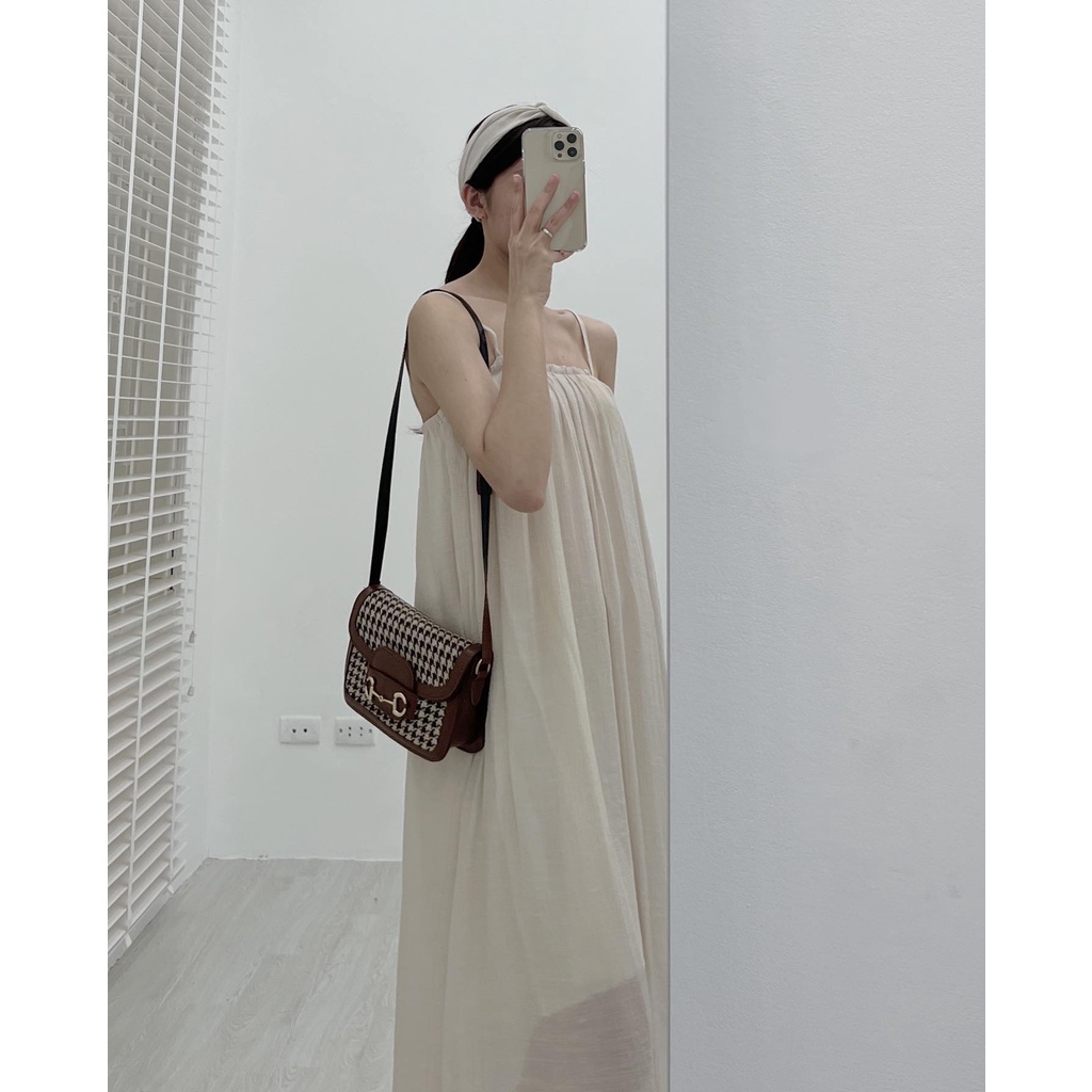 V025 Váy midi kèm băng đô Audrey | BigBuy360 - bigbuy360.vn