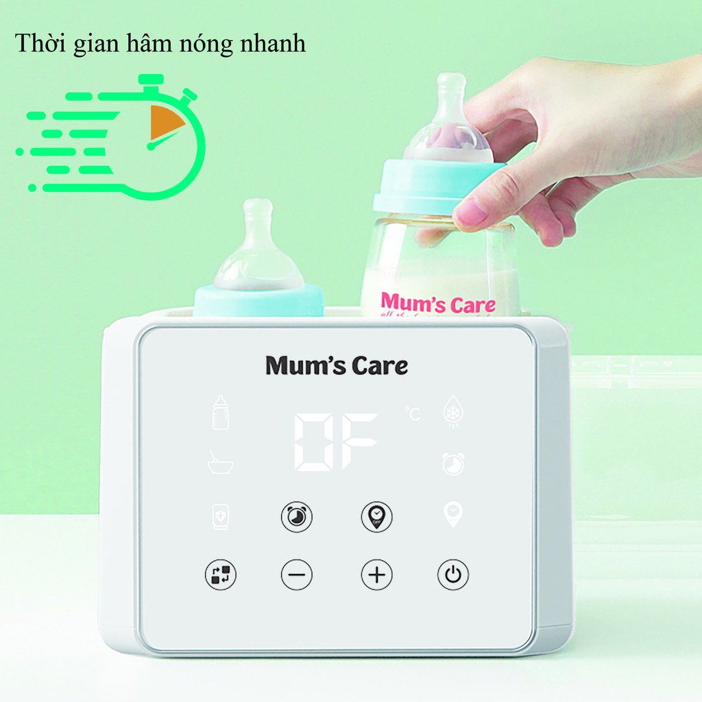 [BH 1 đổi 1] Máy hâm sữa và tiệt trùng điện tử đa năng Mum's Care Smarlov
