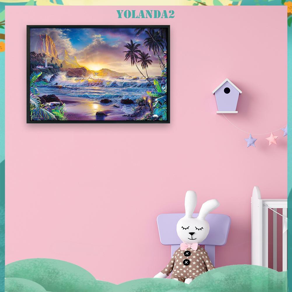 Bộ Tranh Thêu Chữ Thập Tự Làm 11ct 50x40cm