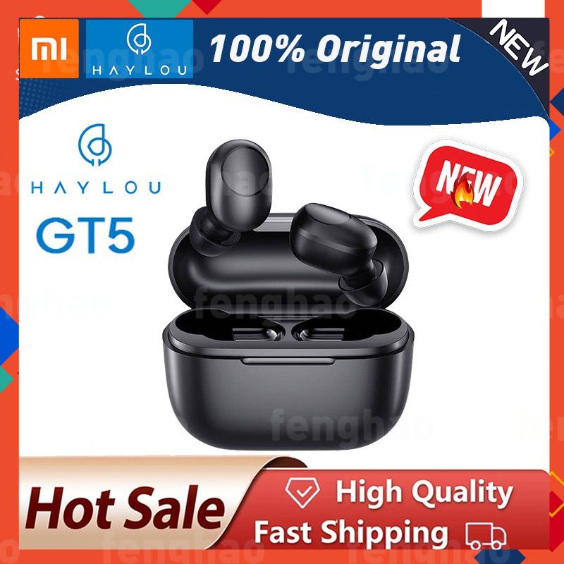 Tai nghe không dây Haylou GT5 TWS điều khiển cảm ứng âm thanh 24 giờ